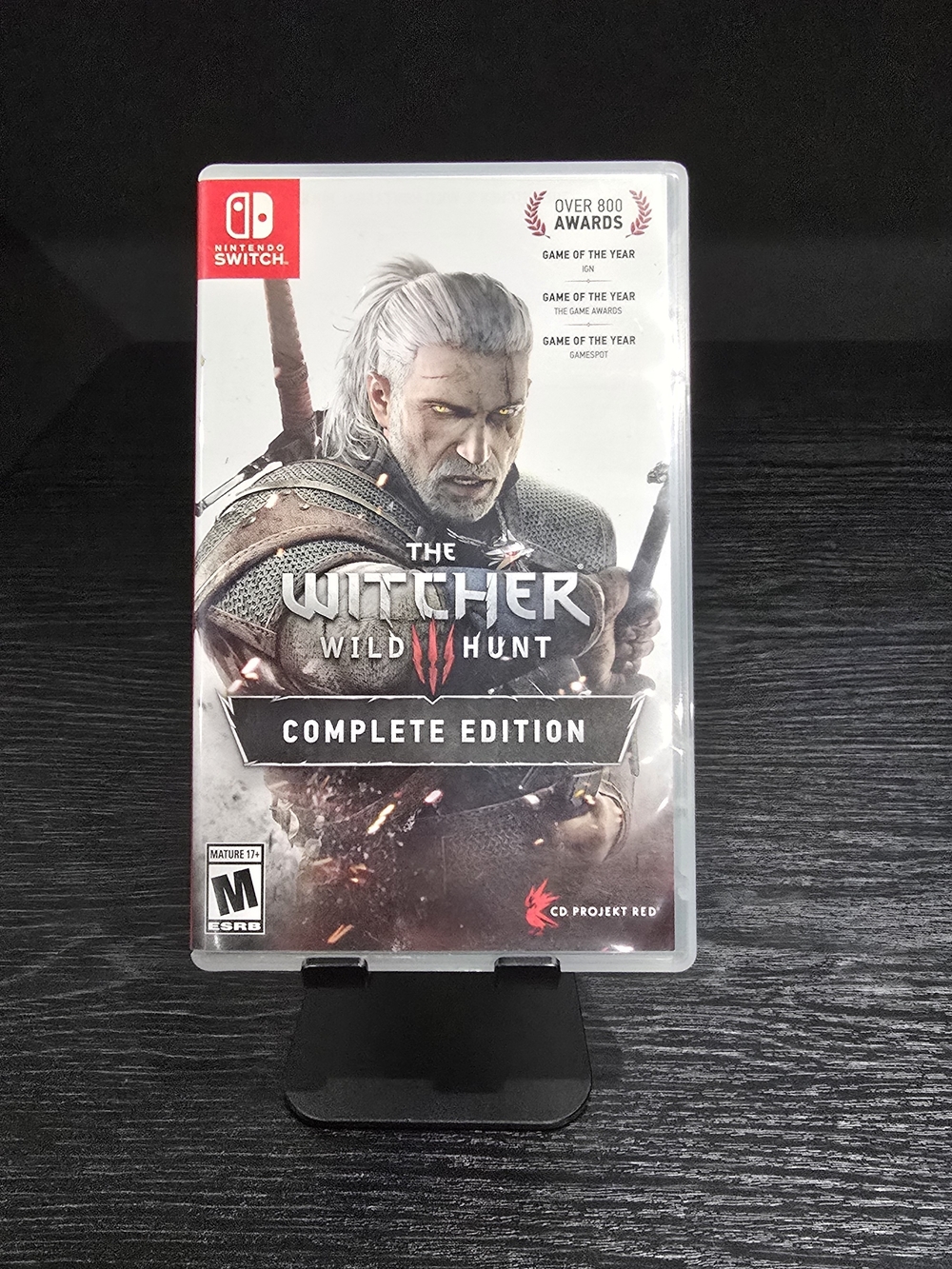 Nintendo The Witcher 3: Wild Hunt Complete Edition - White/Gray Cover